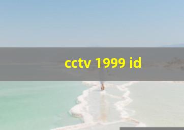 cctv 1999 id